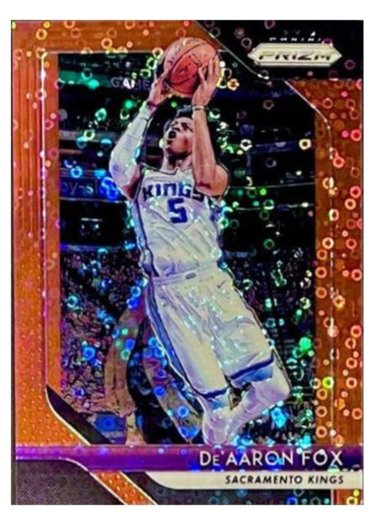 2018-19 Panini Prizm Base Set De'Aaron Fox #151 card