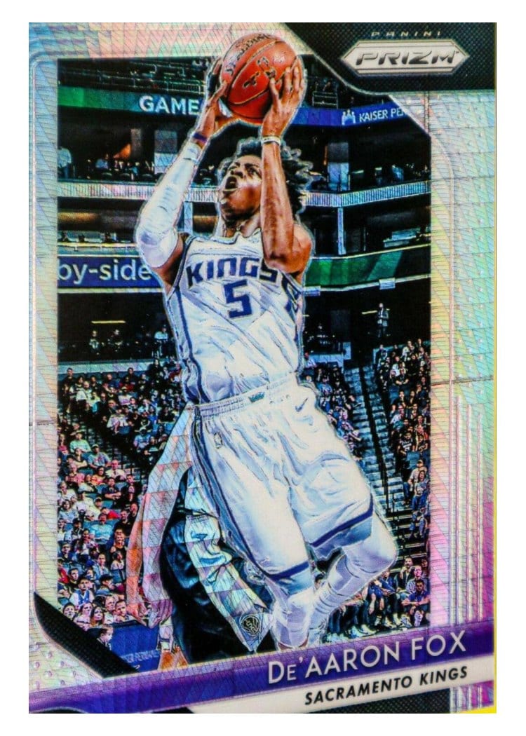 2018-19 Panini Prizm Base Set De'Aaron Fox #151 card