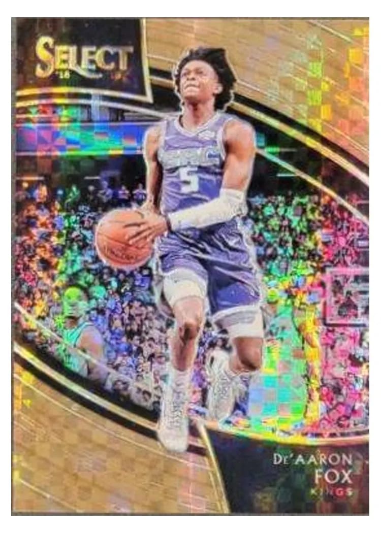 2018 Panini Select DE'Aaron Fox #268 card