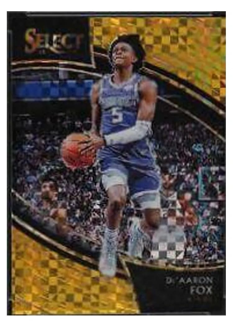 2018 Panini Select DE'Aaron Fox #268 card