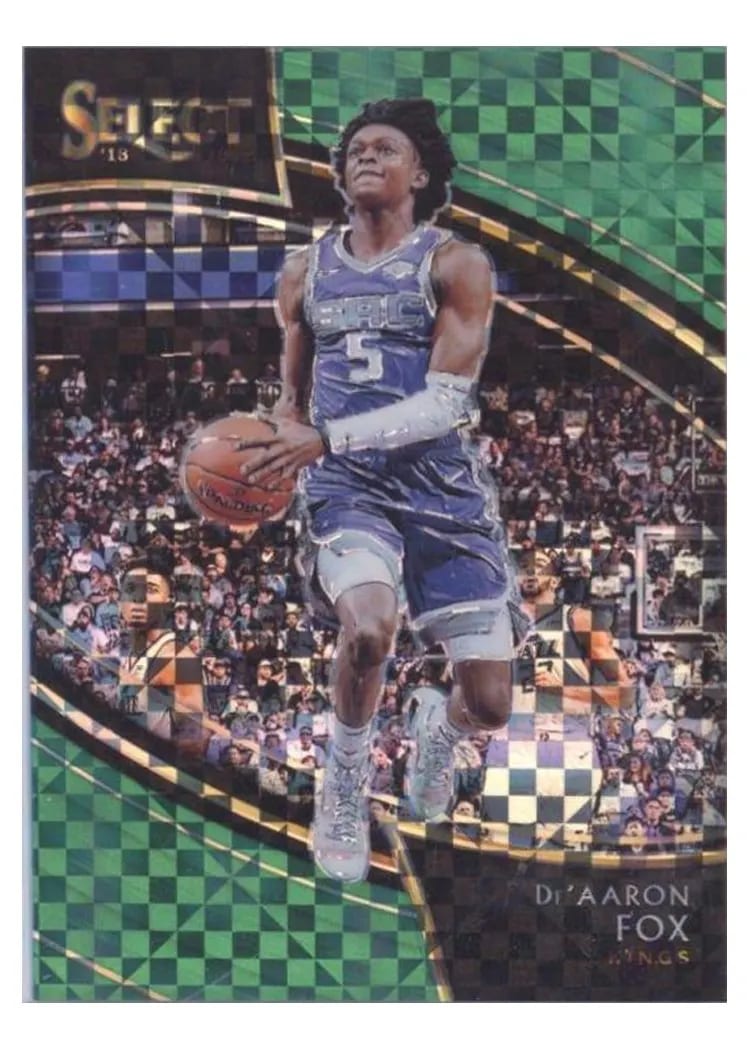 2018 Panini Select DE'Aaron Fox #268 card