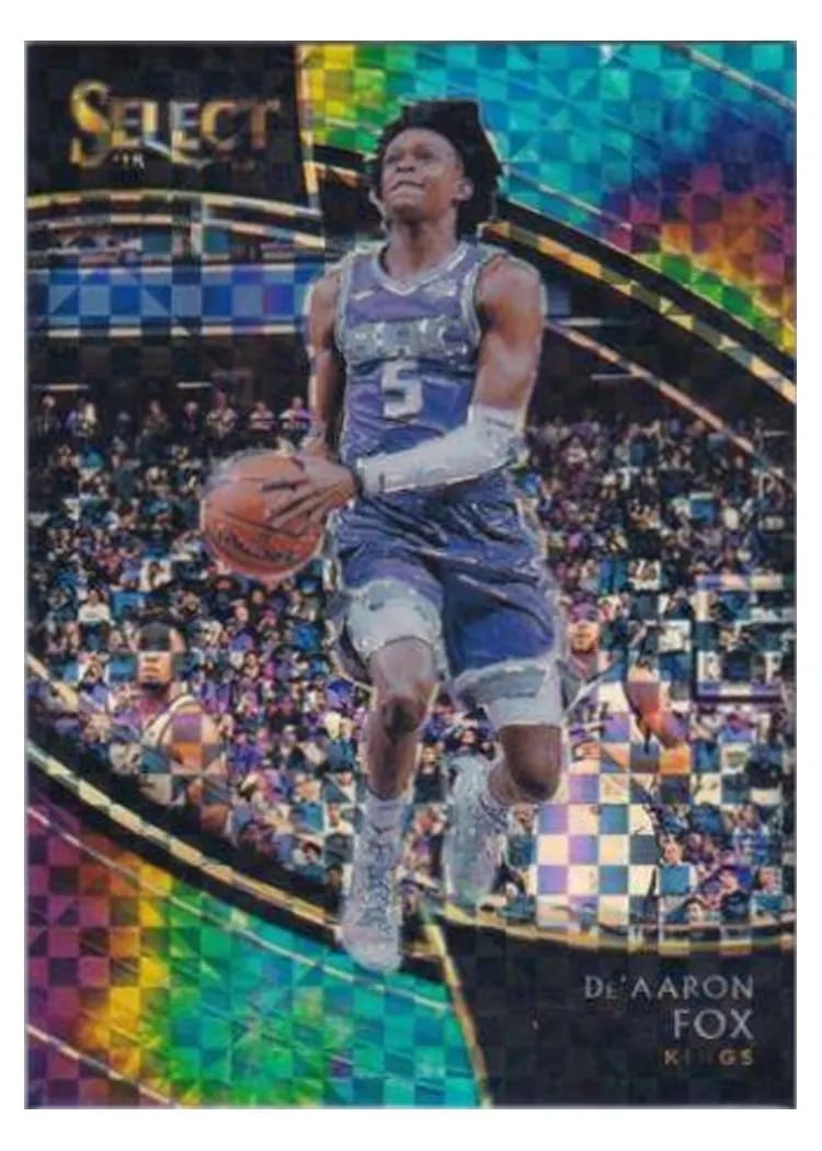 2018 Panini Select DE'Aaron Fox #268 card