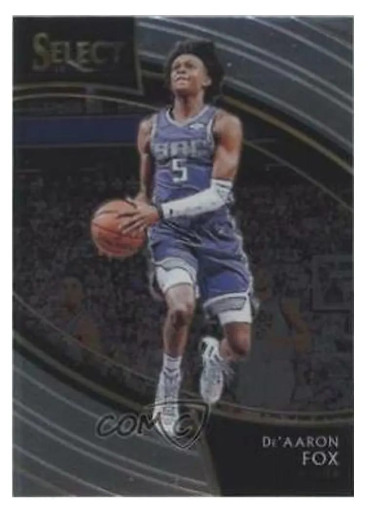 2018 Panini Select De'Aaron Fox #268 card