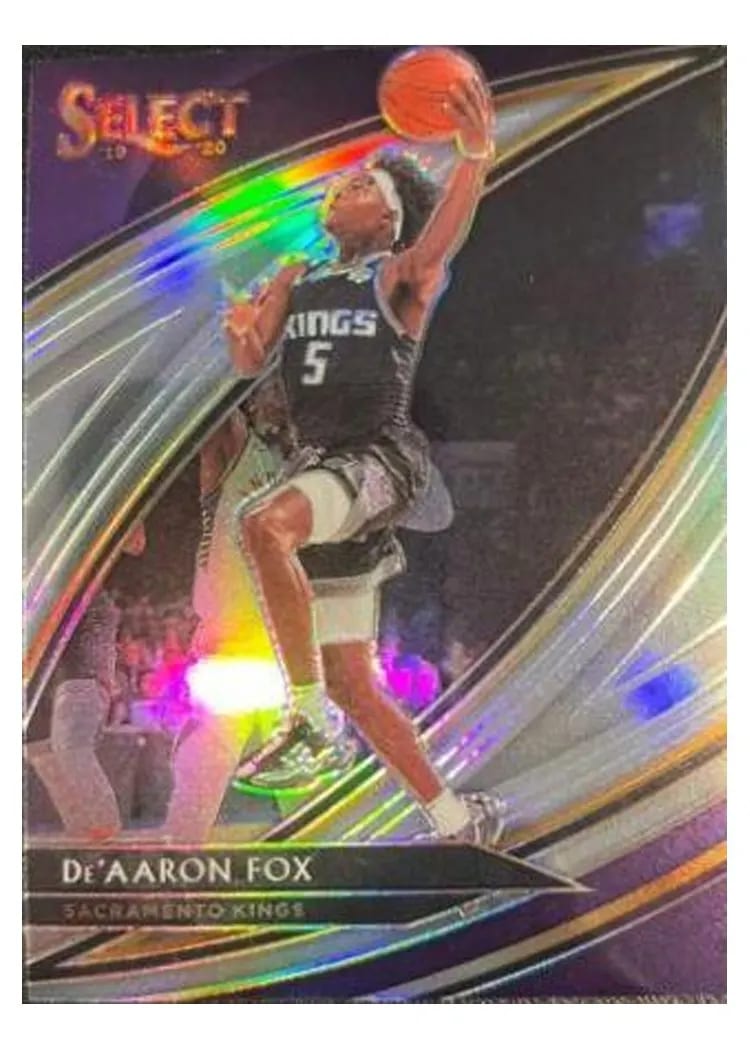 2018 Panini Select De'Aaron Fox #268 card