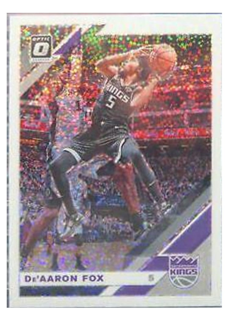 2019-20 Donruss Optic Base Set De'Aaron Fox #57 card
