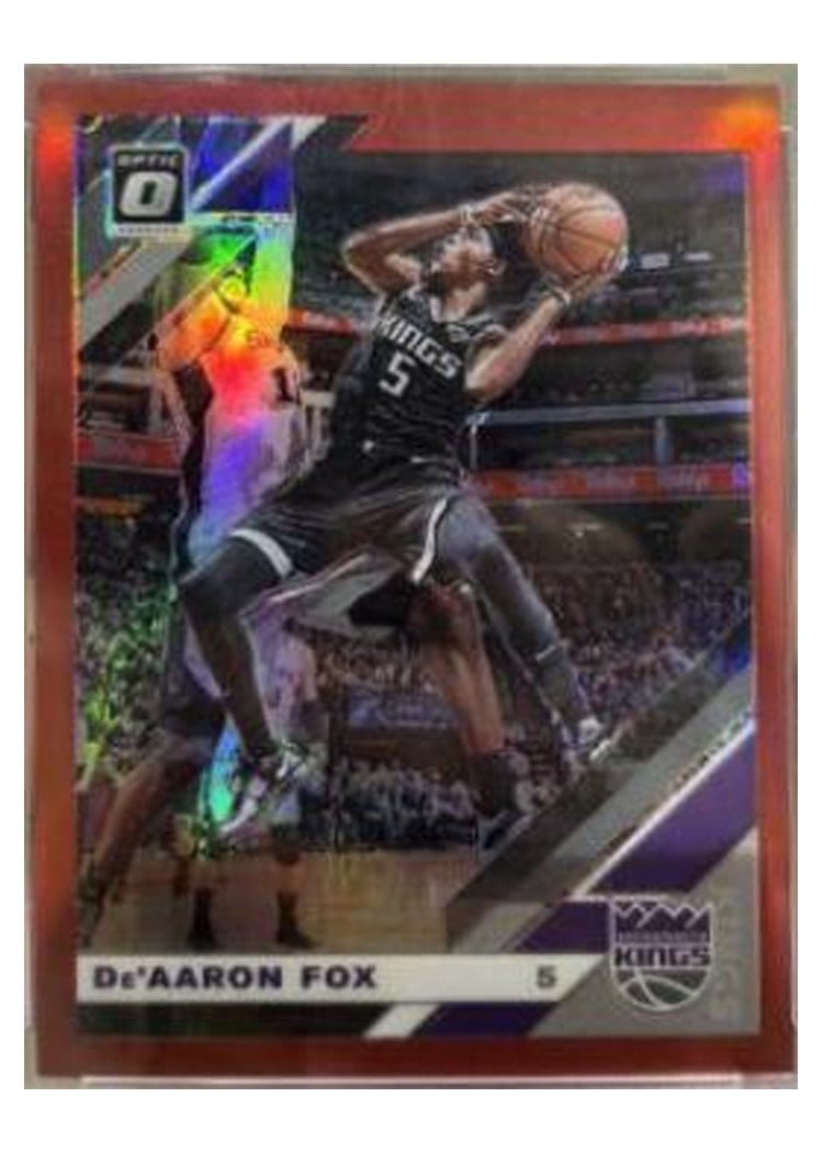 2019-20 Donruss Optic Base Set De'Aaron Fox #57 card
