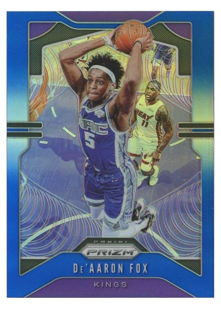 2019-20 Panini Prizm Base Set De'Aaron Fox #120 card