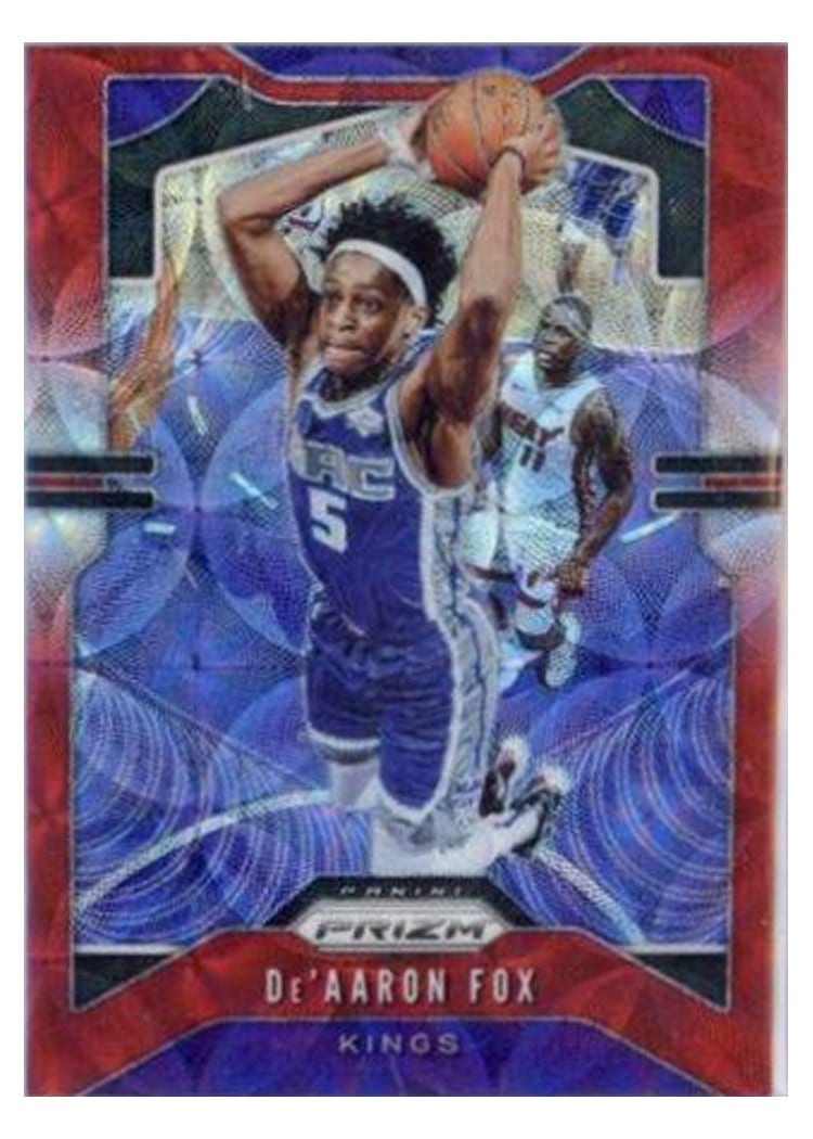 2019-20 Panini Prizm Base Set De'Aaron Fox #120 card