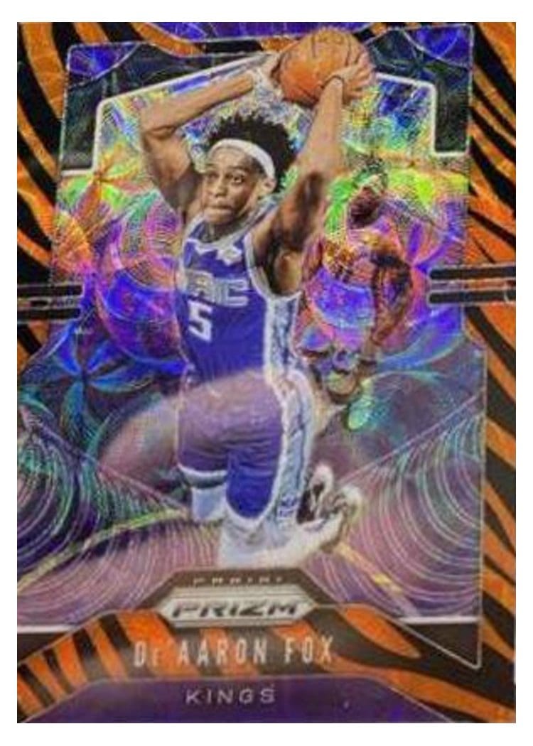 2019-20 Panini Prizm Base Set De'Aaron Fox #120 card