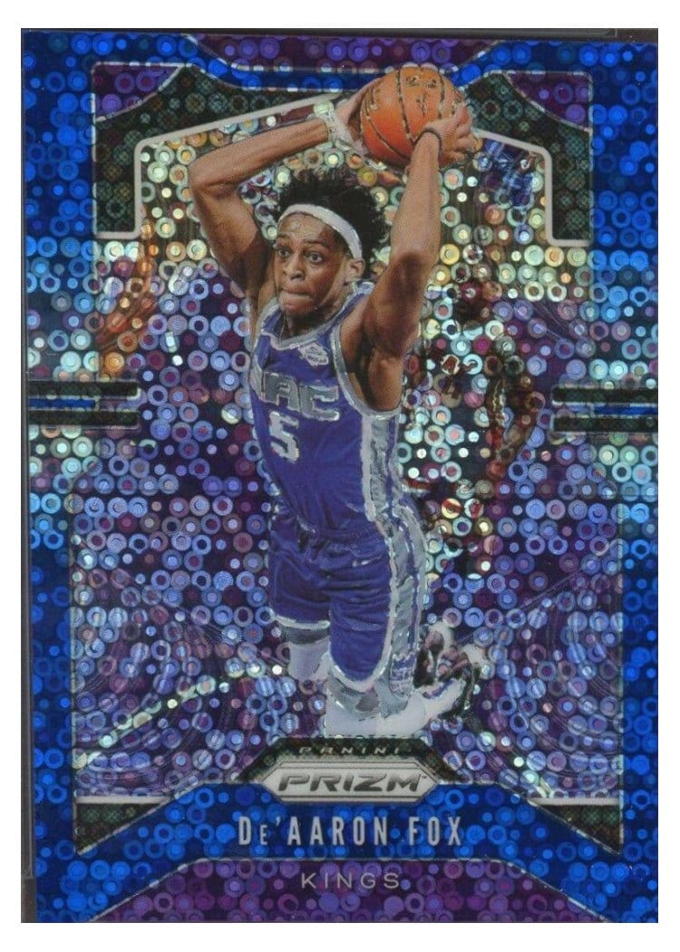 2019-20 Panini Prizm Base Set De'Aaron Fox #120 card
