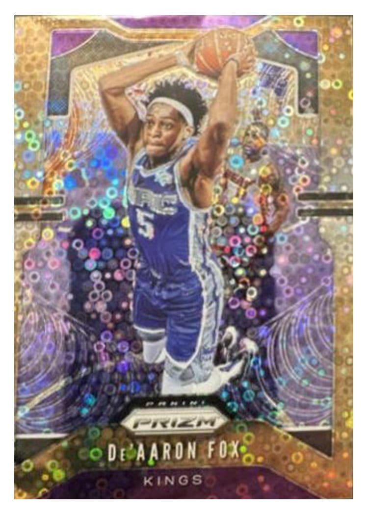 2019-20 Panini Prizm Base Set De'Aaron Fox #120 card