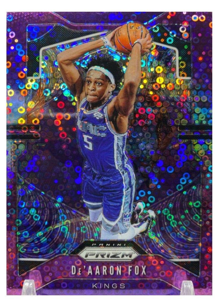 2019-20 Panini Prizm Base Set De'Aaron Fox #120 card