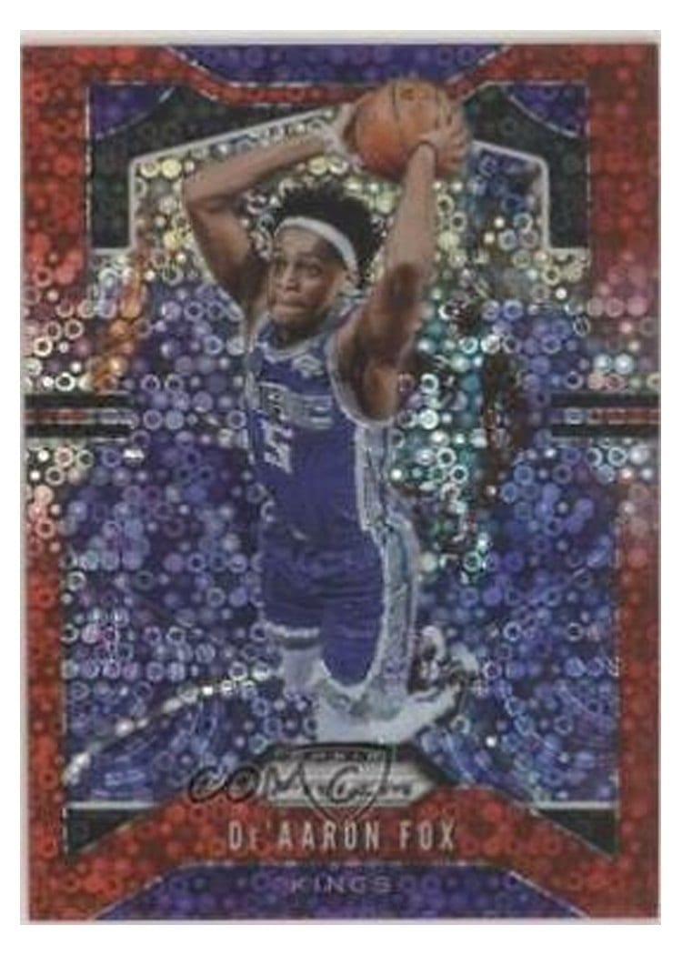 2019-20 Panini Prizm Base Set De'Aaron Fox #120 card