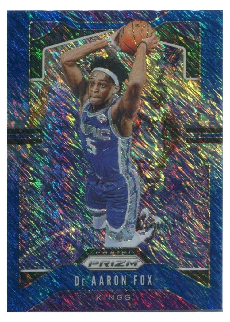 2019-20 Panini Prizm Base Set De'Aaron Fox #120 card