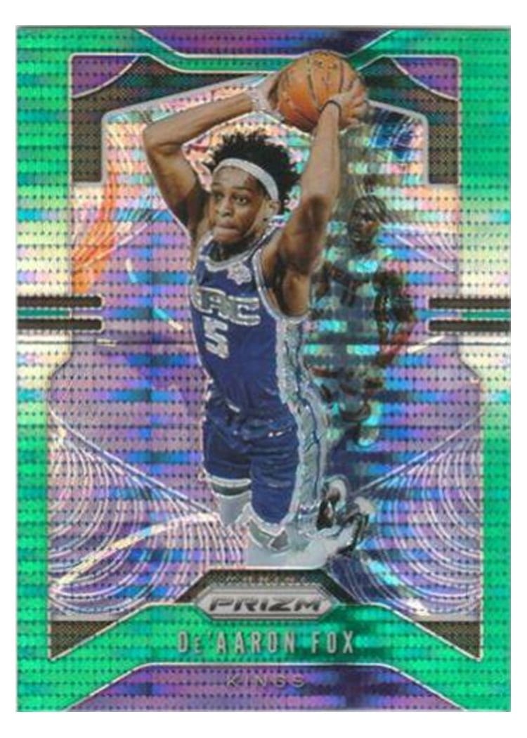 2019-20 Panini Prizm Base Set De'Aaron Fox #120 card