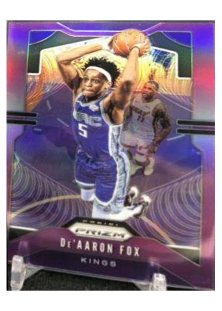 2019-20 Panini Prizm Base Set De'Aaron Fox #120 card