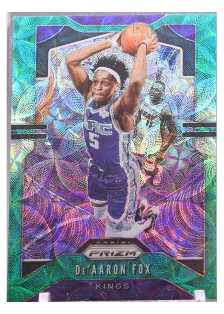 2019-20 Panini Prizm Base Set De'Aaron Fox #120 card