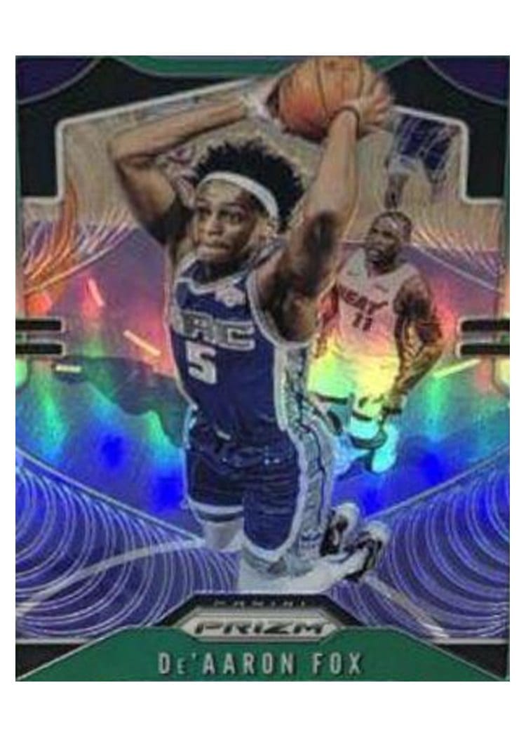 2019-20 Panini Prizm Base Set De'Aaron Fox #120 card