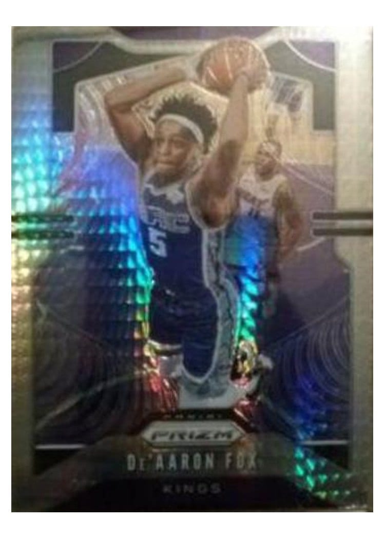 2019-20 Panini Prizm Base Set De'Aaron Fox #120 card