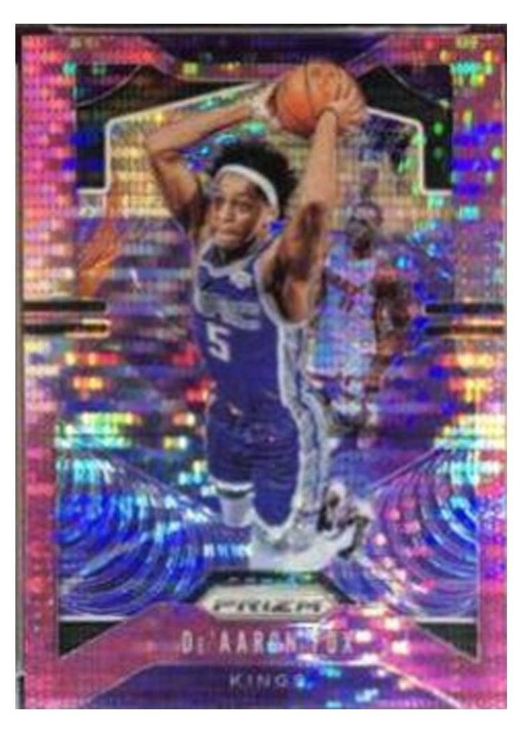 2019-20 Panini Prizm Base Set De'Aaron Fox #120 card