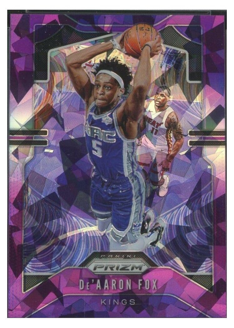 2019-20 Panini Prizm Base Set De'Aaron Fox #120 card