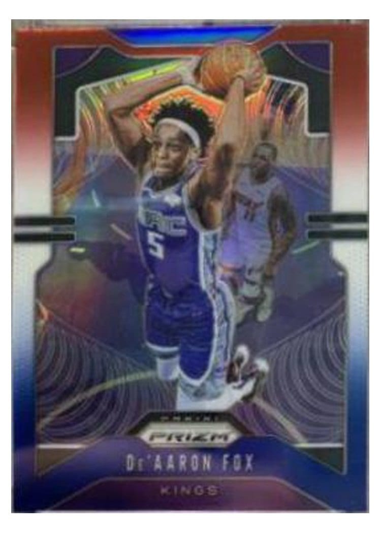 2019-20 Panini Prizm Base Set De'Aaron Fox #120 card