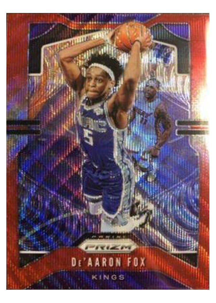 2019-20 Panini Prizm Base Set De'Aaron Fox #120 card