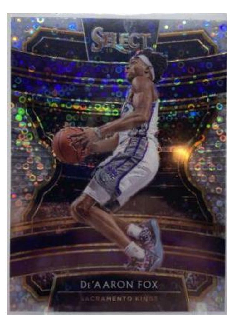 2019-20 Panini Select Base Set De'Aaron Fox #20 card