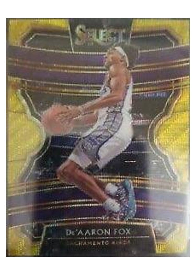 2019-20 Panini Select Base Set De'Aaron Fox #20 card