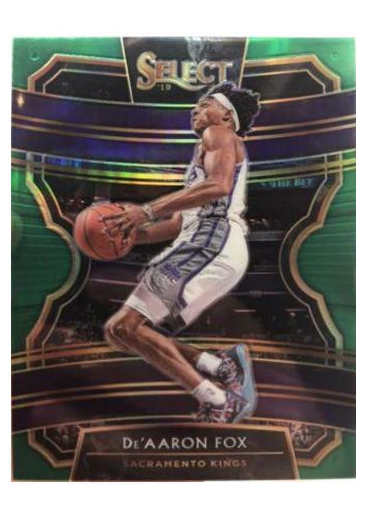 2019-20 Panini Select Base Set De'Aaron Fox #20 card