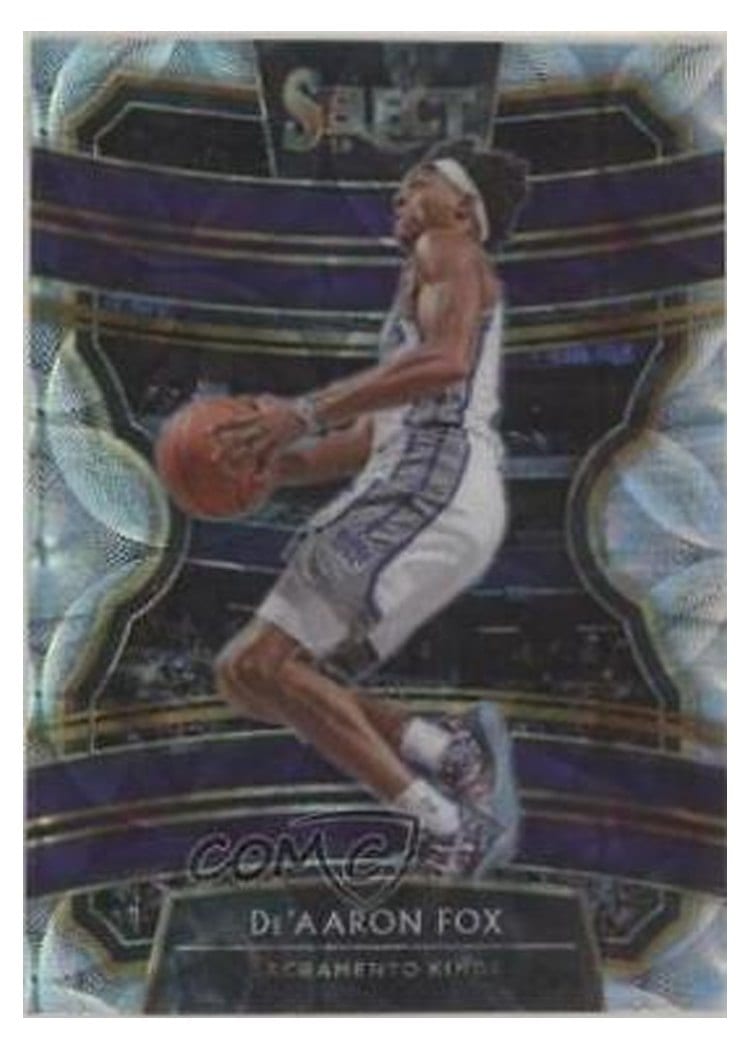 2019-20 Panini Select Base Set De'Aaron Fox #20 card