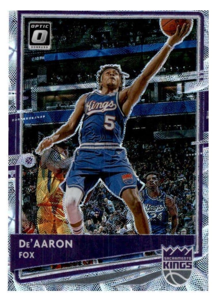 2020-21 Donruss Optic Base Set De'Aaron Fox #23 card
