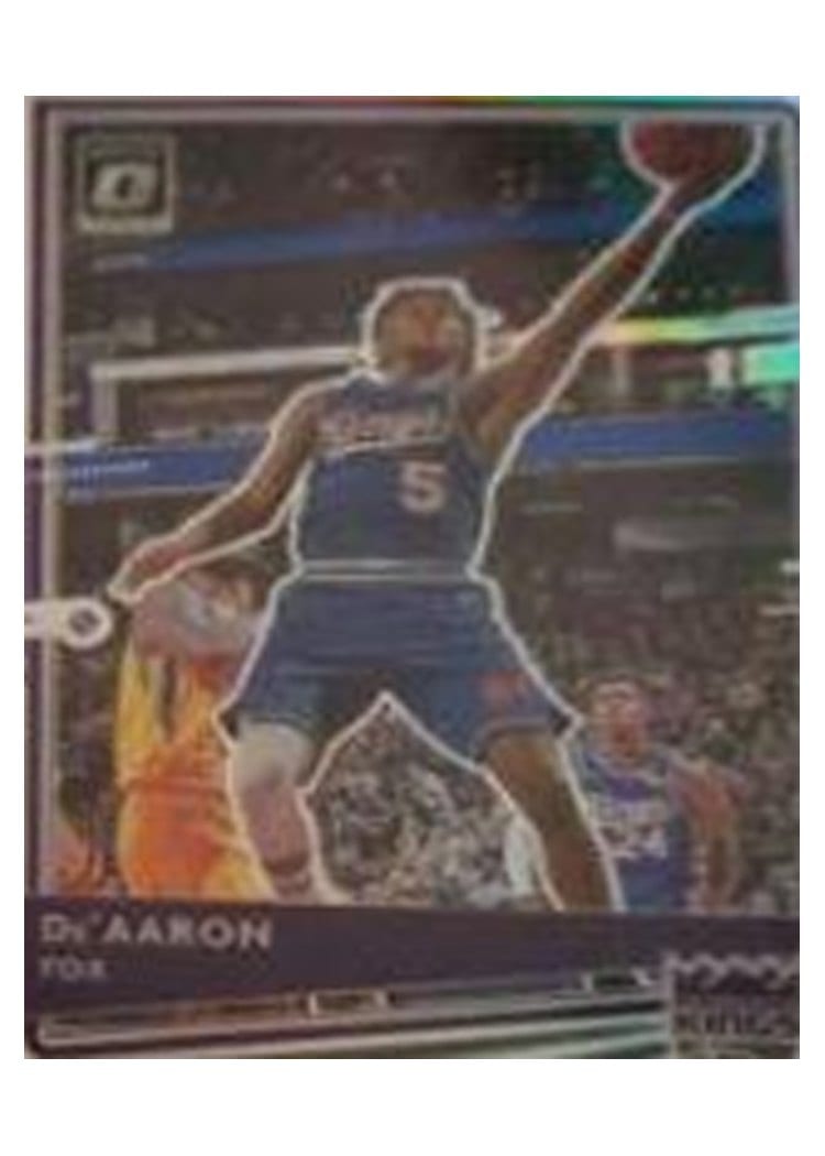 2020-21 Donruss Optic Base Set De'Aaron Fox #23 card