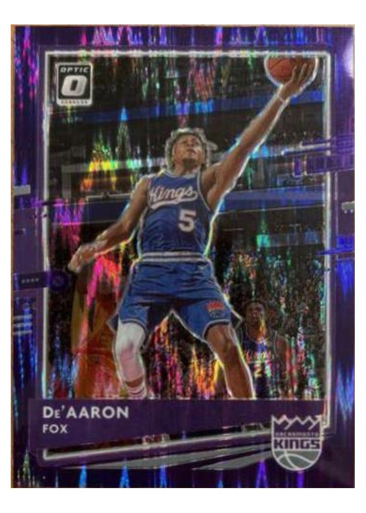 2020-21 Donruss Optic Base Set De'Aaron Fox #23 card