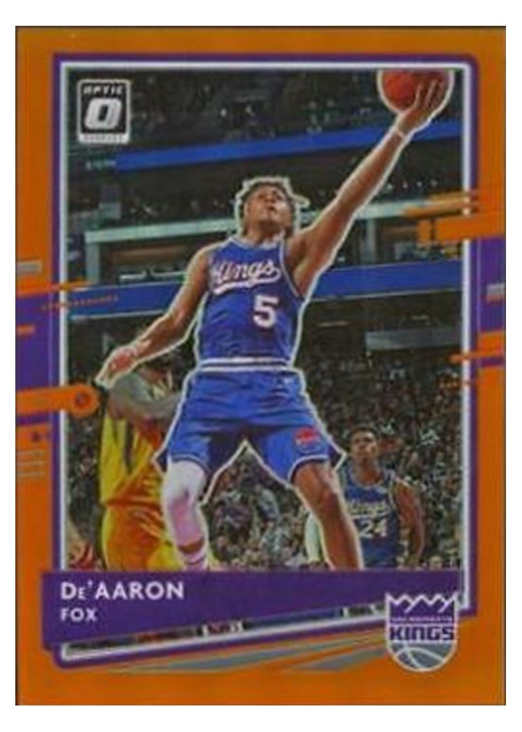 2020-21 Donruss Optic Base Set De'Aaron Fox #23 card