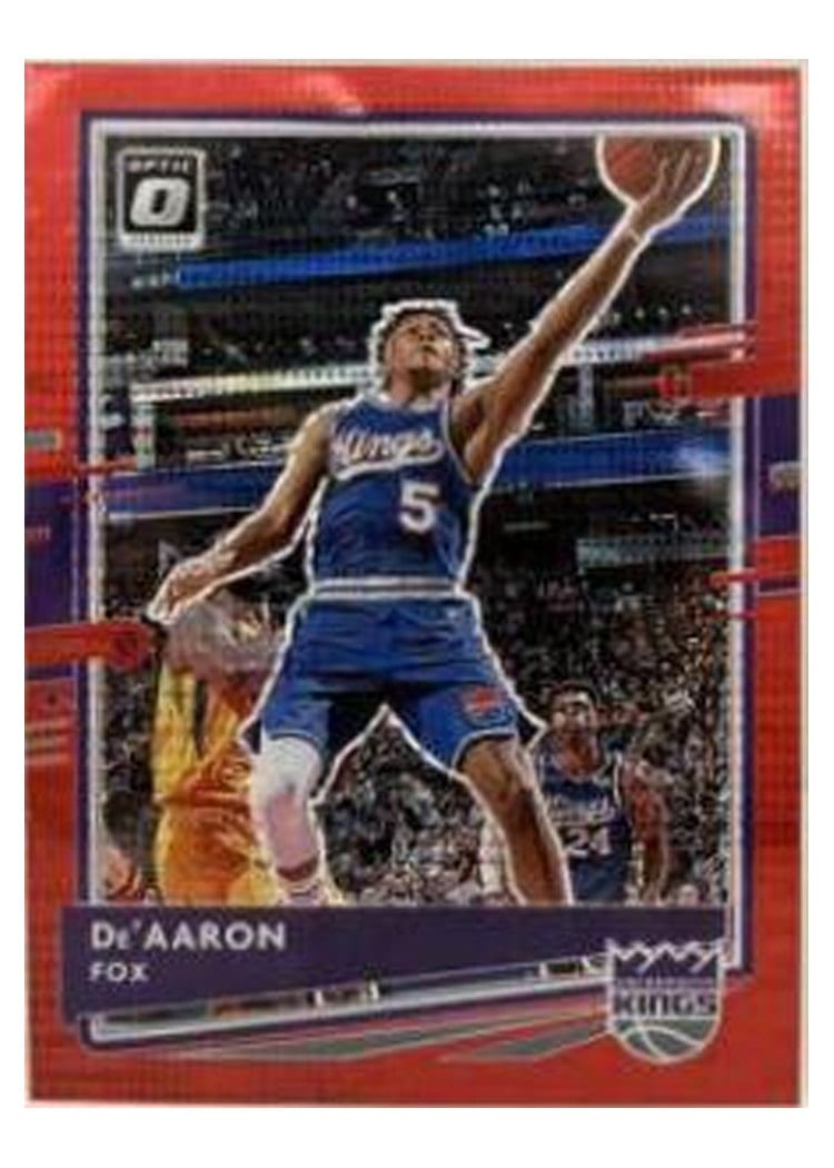 2020-21 Donruss Optic Base Set De'Aaron Fox #23 card