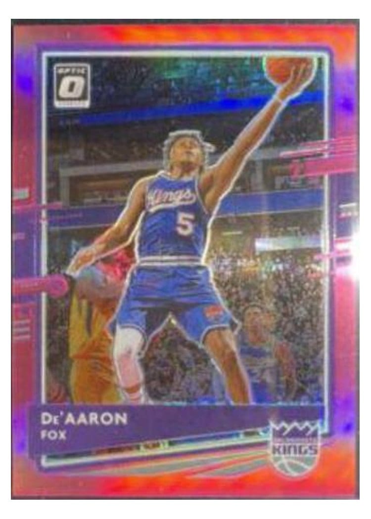 2020-21 Donruss Optic Base Set De'Aaron Fox #23 card