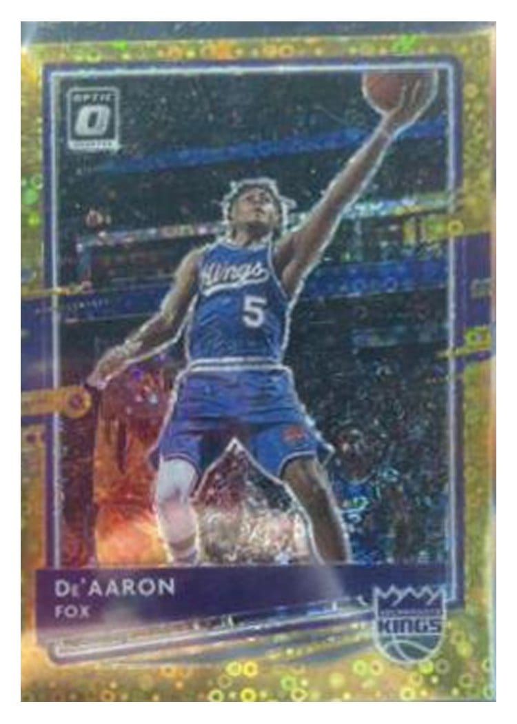 2020-21 Donruss Optic Base Set De'Aaron Fox #23 card