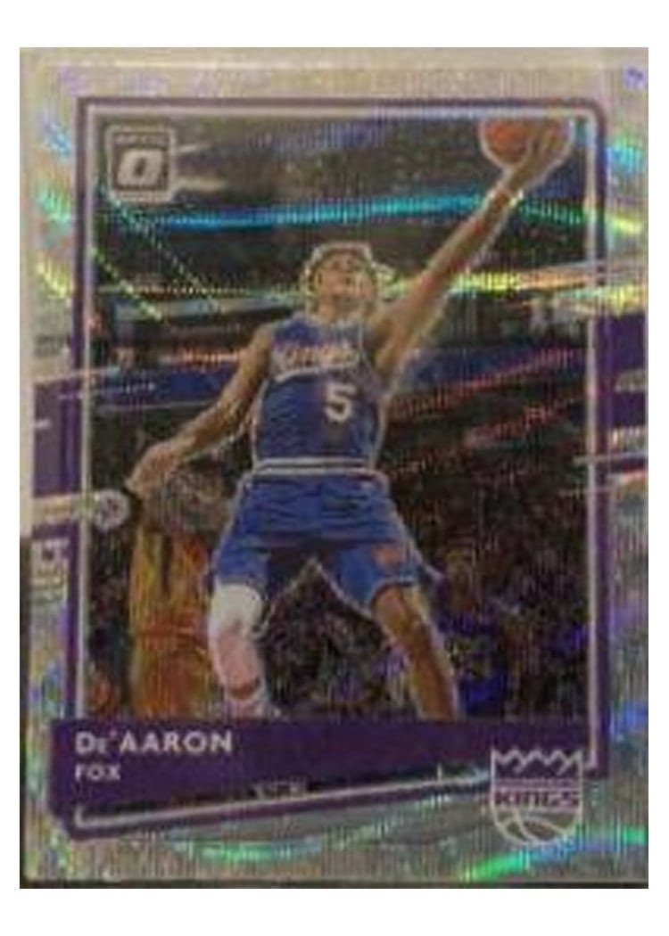 2020-21 Donruss Optic Base Set De'Aaron Fox #23 card