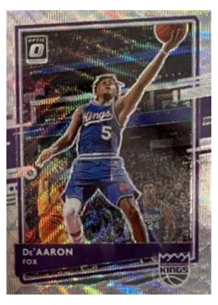 2020-21 Donruss Optic Base Set De'Aaron Fox #23 card