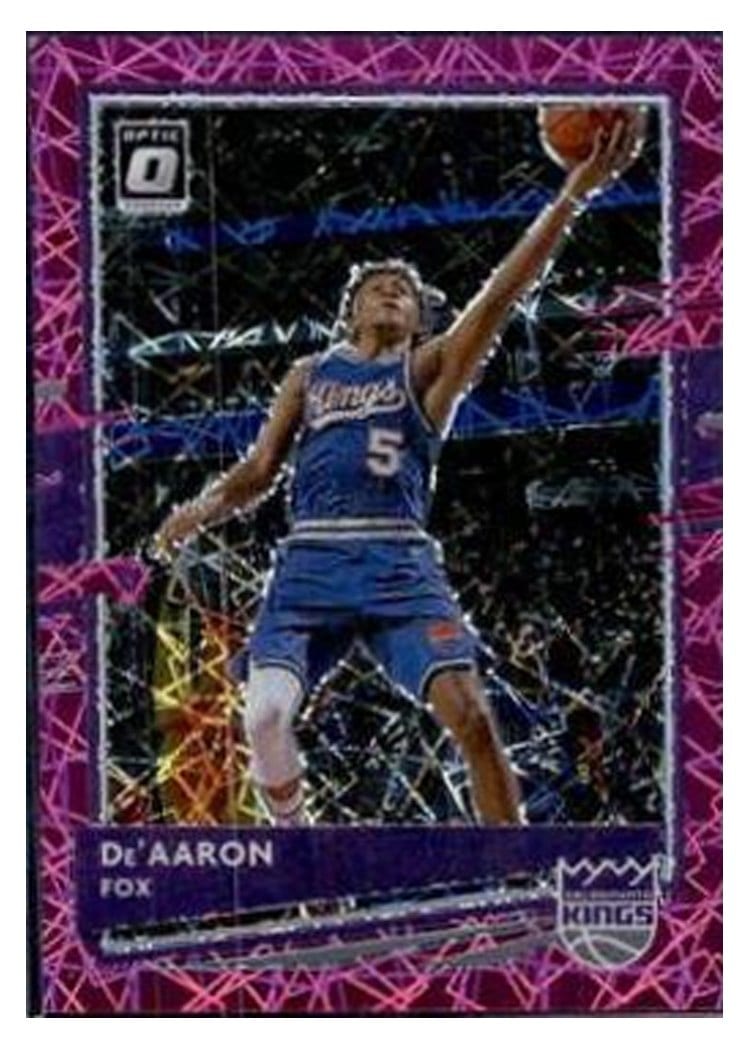 2020-21 Donruss Optic Base Set De'Aaron Fox #23 card