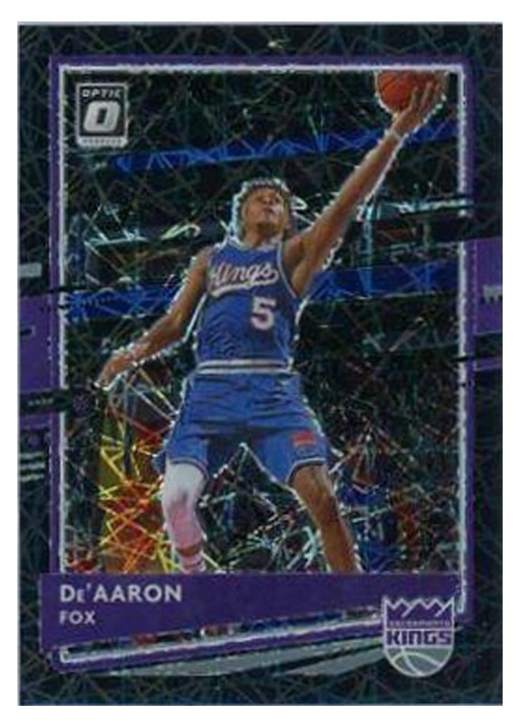 2020-21 Donruss Optic Base Set De'Aaron Fox #23 card