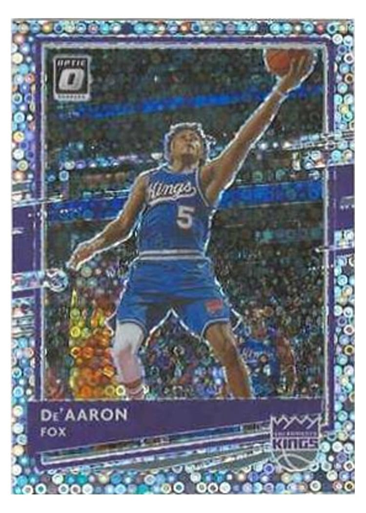 2020-21 Donruss Optic Base Set De'Aaron Fox #23 card