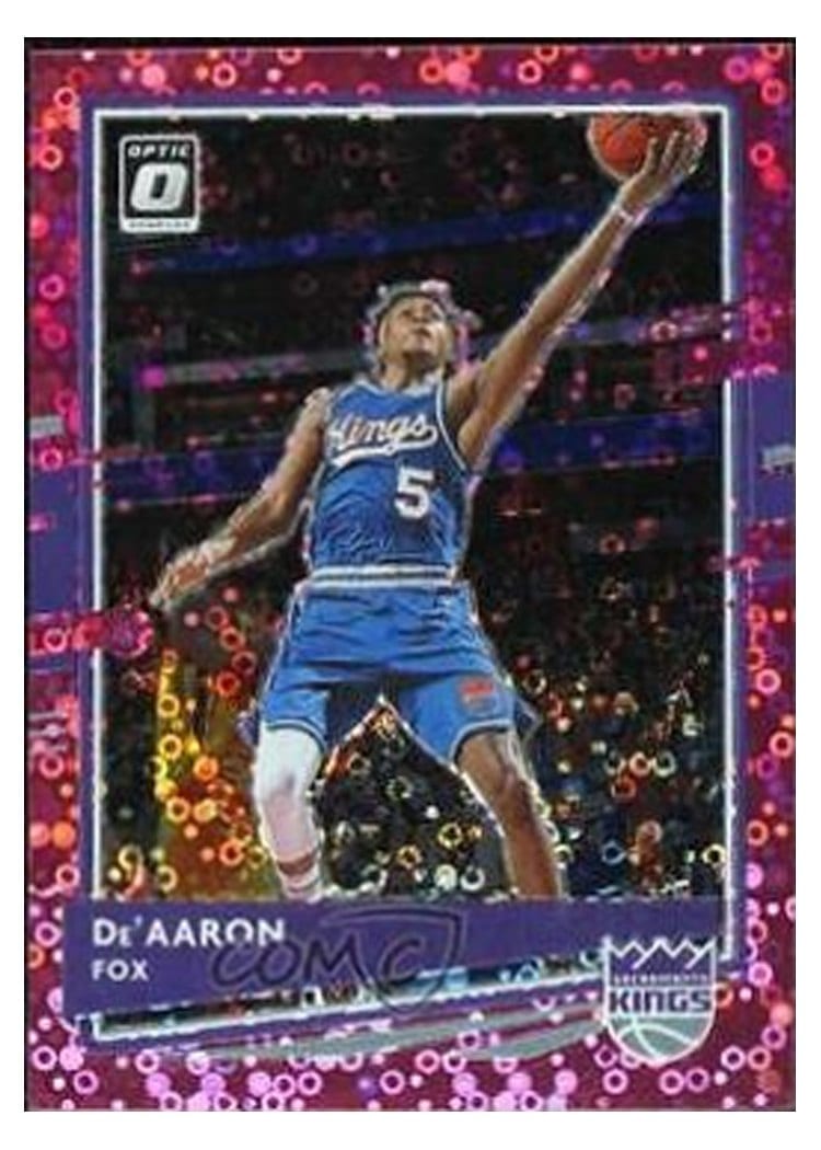 2020-21 Donruss Optic Base Set De'Aaron Fox #23 card