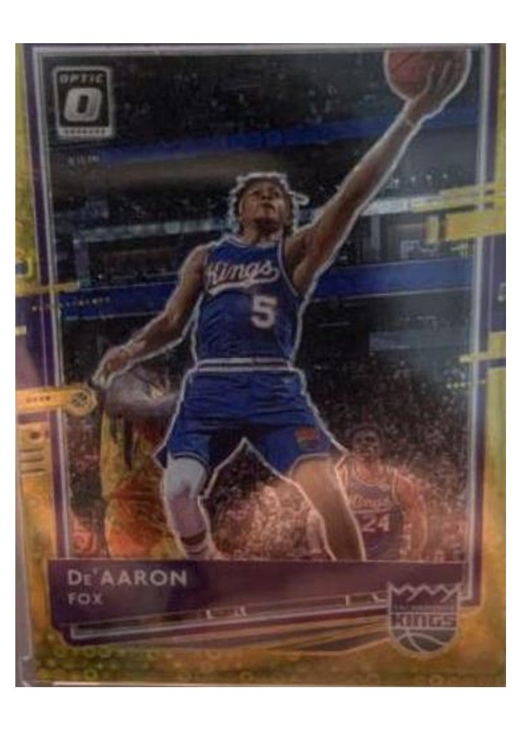 2020-21 Donruss Optic Base Set De'Aaron Fox #23 card