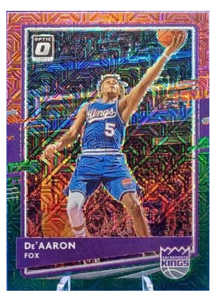 2020-21 Donruss Optic Base Set De'Aaron Fox #23 card
