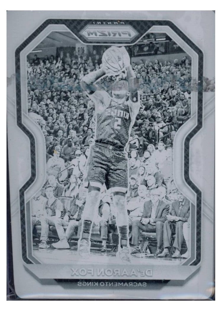 2020-21 Panini Prizm Base Set De'Aaron Fox #13 card