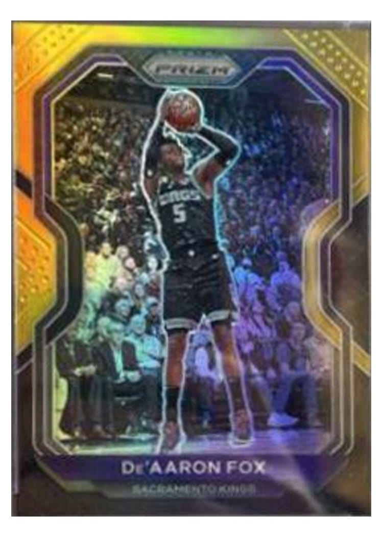 2020-21 Panini Prizm Base Set De'Aaron Fox #13 card