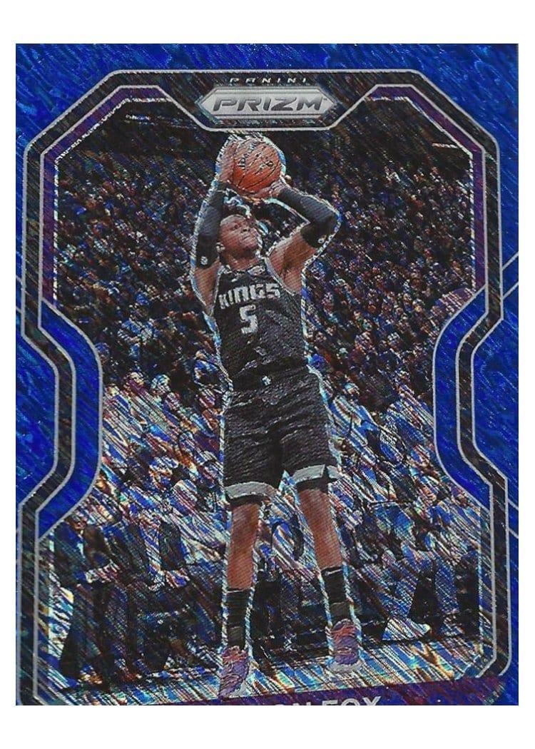 2020-21 Panini Prizm Base Set De'Aaron Fox #13 card