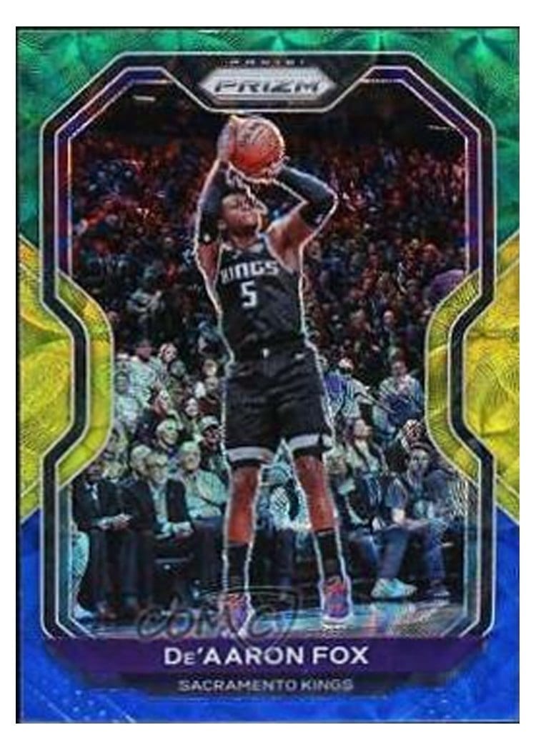2020-21 Panini Prizm Base Set De'Aaron Fox #13 card